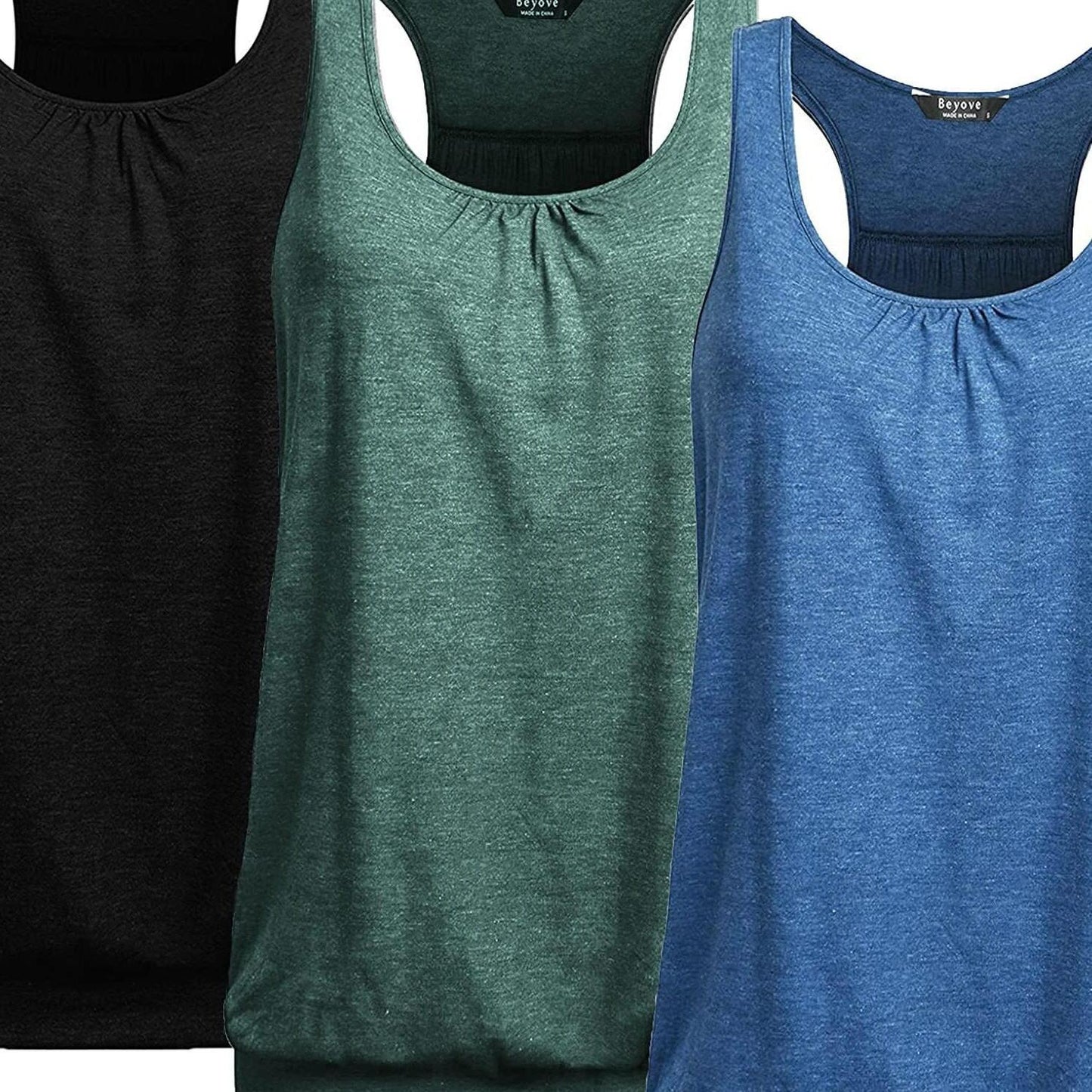 ELESOL Racerback Tank Tops for Women