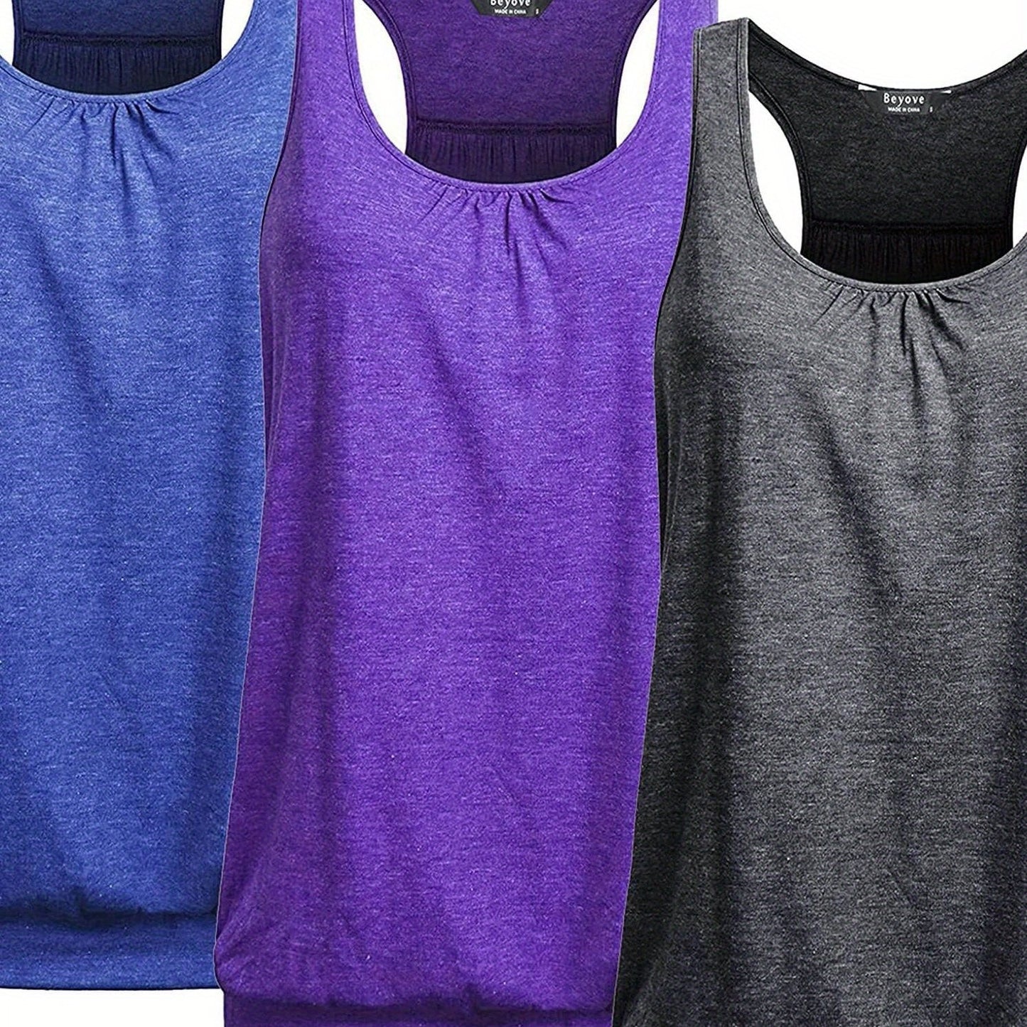 ELESOL Racerback Tank Tops for Women