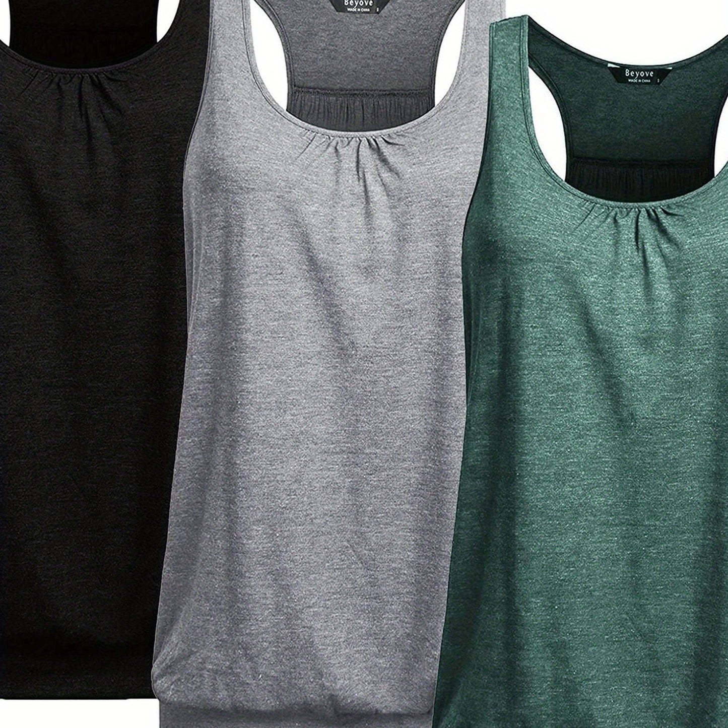 ELESOL Racerback Tank Tops for Women